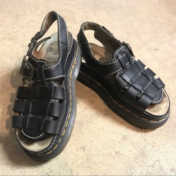 doc marten style sandals